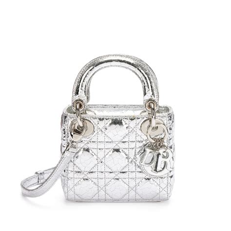 lady dior silver|lady dior handbag price.